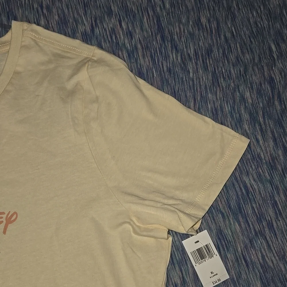 Disney Women's T-Shirt Yellow Size XL NWT